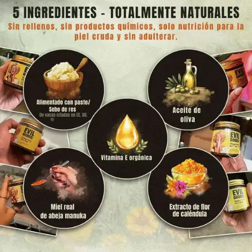 50% OFF SOLO POR HOY: Crema De Cebo De Res Evil Goods® - Rejuvenece tu piel